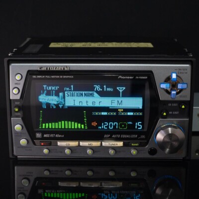 Pioneer Carrozzeria FH-P99MDR 2DIN CD/MD Player maintained