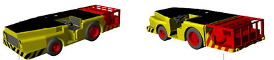 L'Arsenal Models 1/700 MD-4 FIRE TRACTOR (4) 3D Printed Set