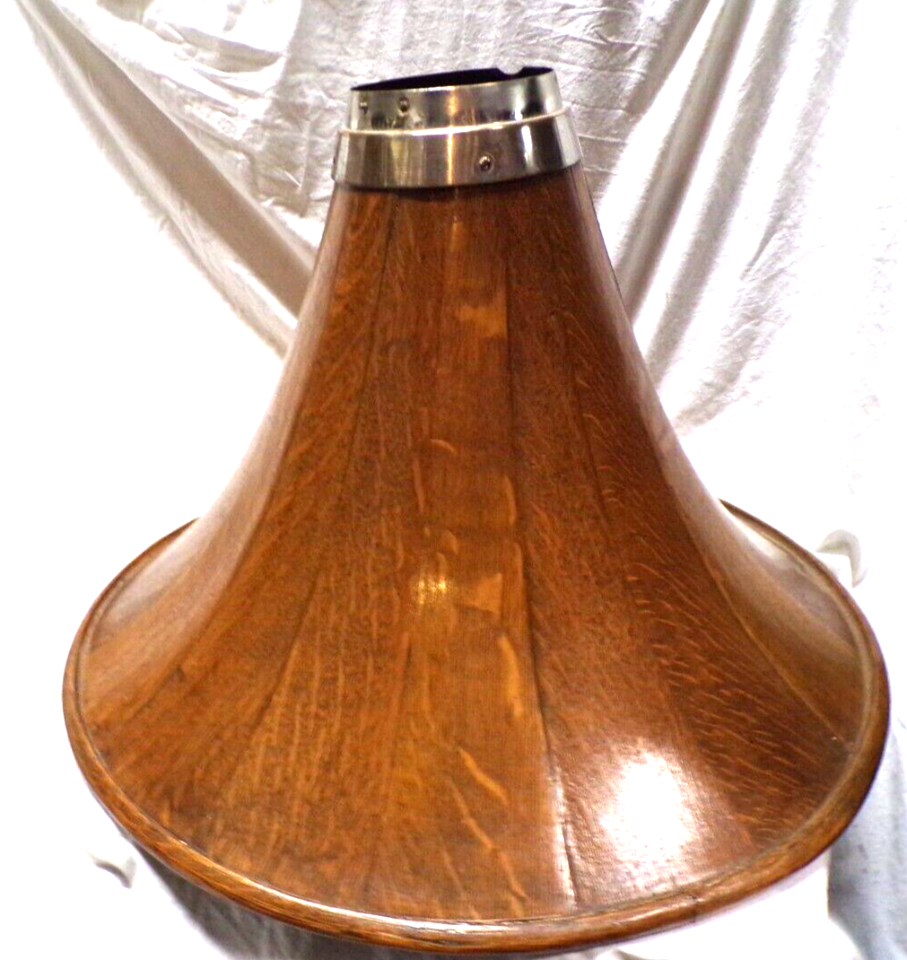 EDISON PHONOGRAPH CYGNET WOOD HORN BELL SECTION | eBay