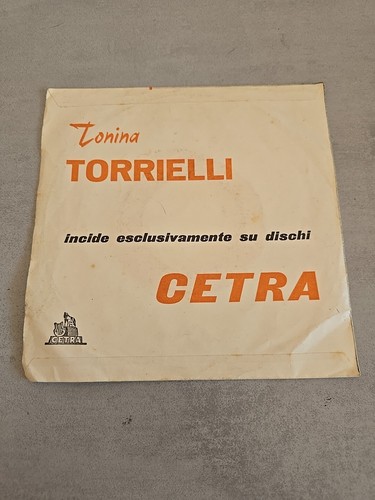 π΅ TONINA TORRIELLI π΅ LES GITANS PALOMA D'ARGENTO 45 ITALY PRESS 1959 - Foto 2 di 4