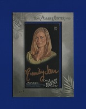 2019 Topps Allen & Ginter X Mini Auto Gold Ink  #MA-EJA Emily Jaenson 4/5 RC