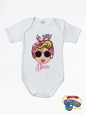 Body Neonata Baby Diva Idea Regalo Divertente Nascita Bimba Bambina Ebay