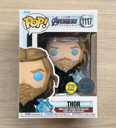 Funko Pop Marvel Avengers Endgame Thor GITD #1117 + Protector Gratis