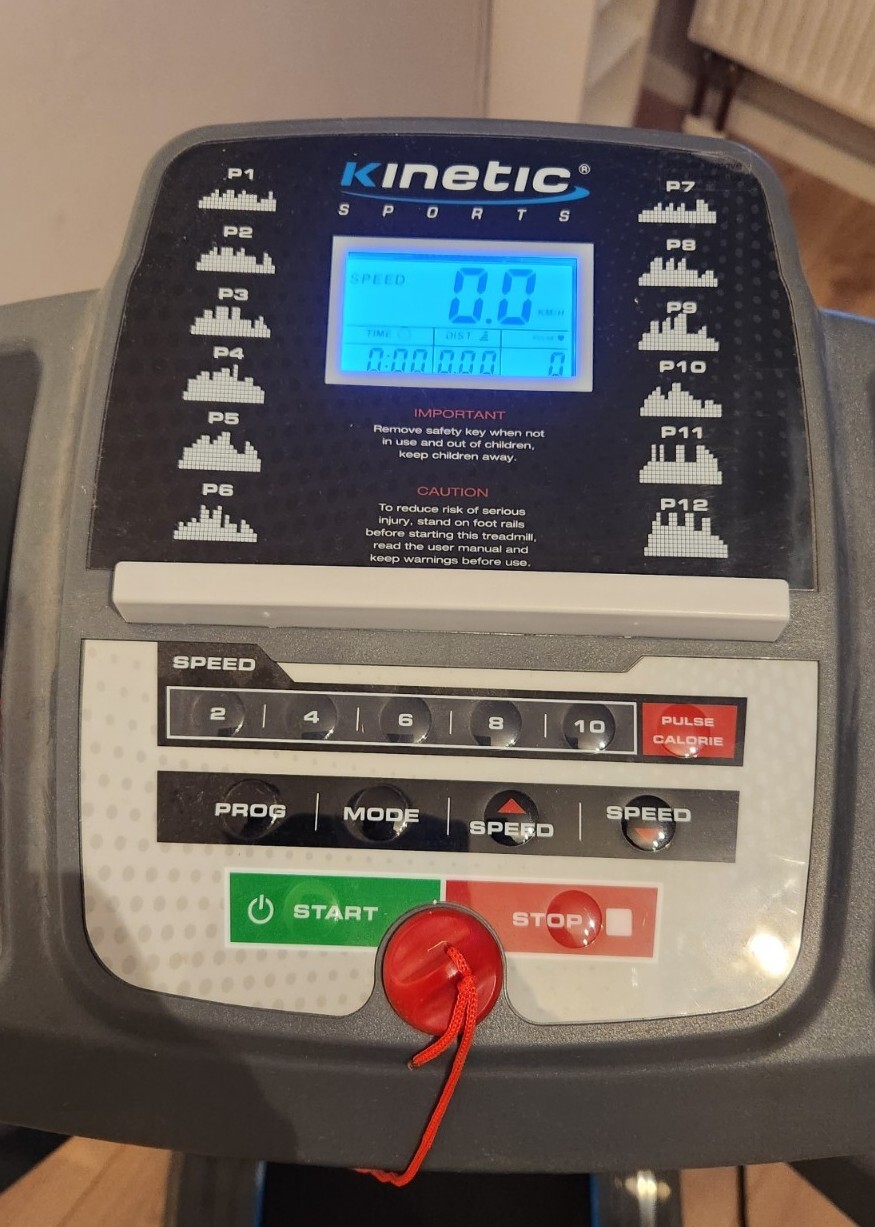 Sports Laufband KST2700FX, klappbar, Konsole mit LCDDisplay