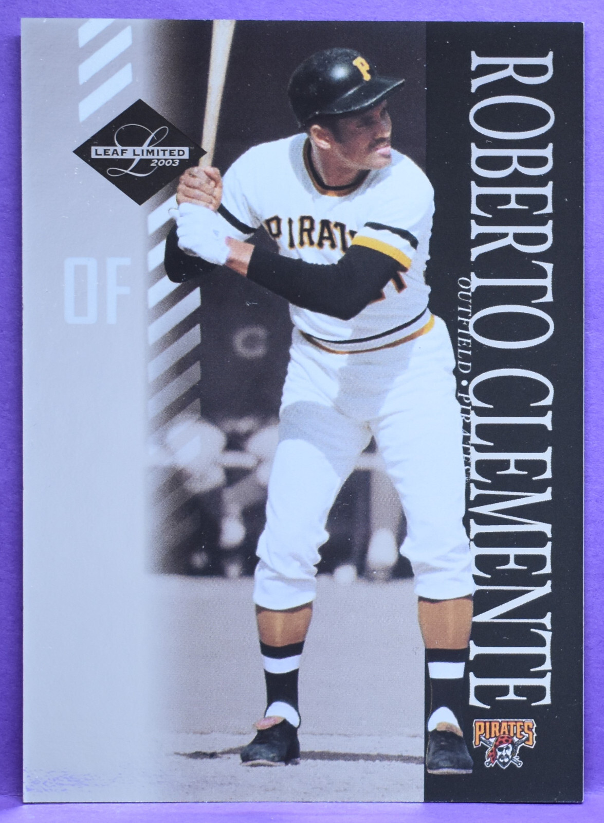 Roberto Clemente Pittsburgh Pirates 2003 Leaf Limited Baseball #157 #'d 356/399