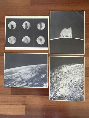 Vintage Earth, Sun, Mars 1962 Picture Photo Britannica Science Film