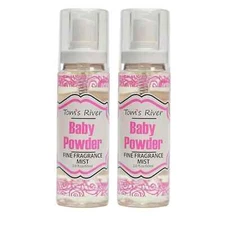 2 Pack - Perfume Body Spray Mist - Baby Powder 2oz *MADE IN USA* Brand New!!!