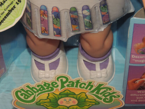 VTG Rare Cabbage Patch Kids Doll In Box, Paintin' Faces Kid, Never Played With - Picture 4 of 11