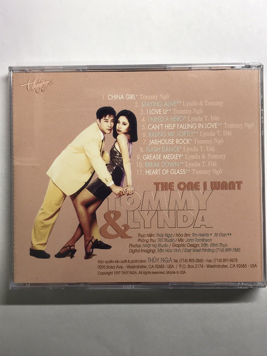 Vietnamese Music CD - The One I Want - Tommy & Linda - Thuy Nga