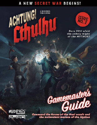 Achtung! Cthulhu Gamemaster's Guide MUH051744 $58 Value
