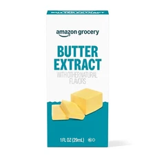 Amazon Grocery, Butter Extract, 1 Fl Oz (Previously Amazon Fresh, Packaging May 
