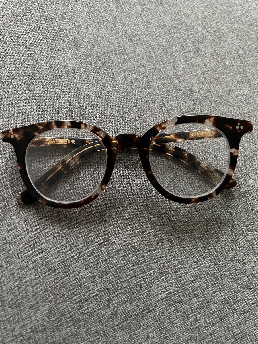Native Sons Glasses Clayton Brown Clear Tortoise 46.8-23.3