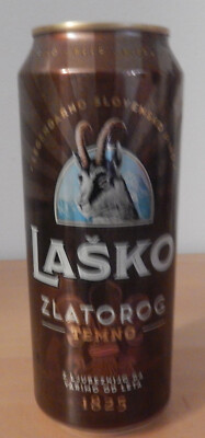 LASKO PIVO BLACK BEER EMPTY  CAN 0,5L  Collector's  can
