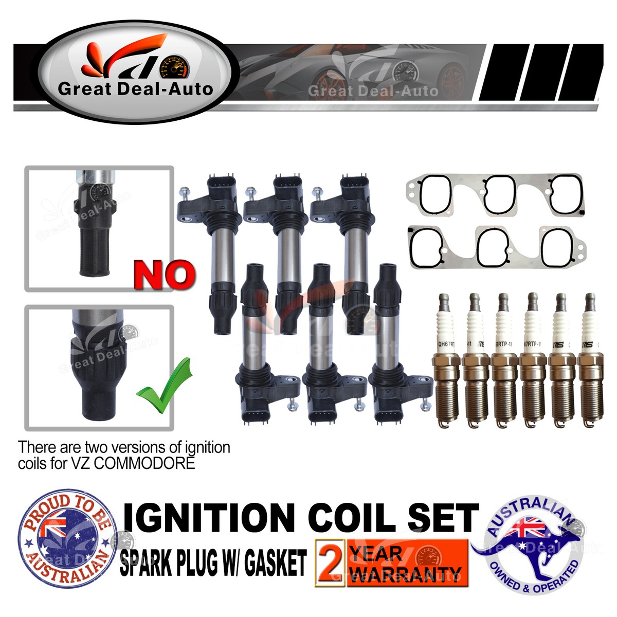 6 x Performance Ignition Coils for Holden Insignia 2015 - 2017 2.8 V6 - 12590990 6 x Performance Ignition Coils for Holden Insignia 2015 - 2017 2.8 V6 - 12590990