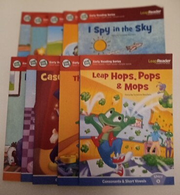 Leap Frog Early Reading Series Children's Beginning Readers Lot of 10
