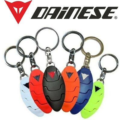 5% off DAINESE LOBSTER Motorcycle Back Protector Key Ring Red/Black/Blue/White