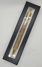 Luxus Kugelschreiber Strass, Gold . NEU