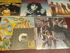 THE DOORS GERMAN PRESSED LP'S BEST OF STRANGE FULL CIRCLE MORRISON + BONUS 45
