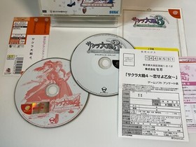 Dream cast Sakura Wars 4 SEGA sakura wars 4 JAPAN import NTSC-J (Japan)