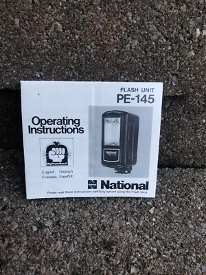 FLASH ELECTRONIC PE 145 unit National appareil photo Vintage retro EUR 17,90 - FR