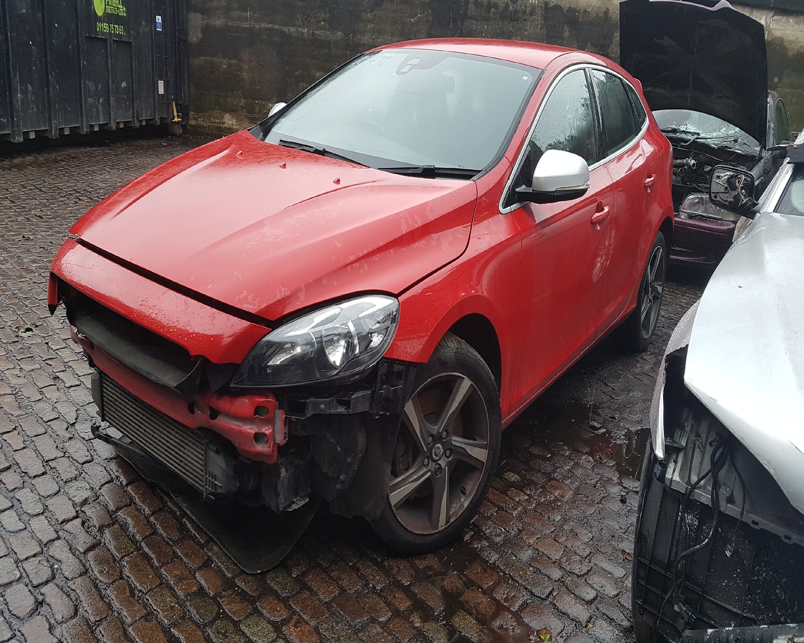 VOLVO V40 R DESIGN 1316 LH N/S PASSENGER DRL DAYTIME RUNNING LIGHT