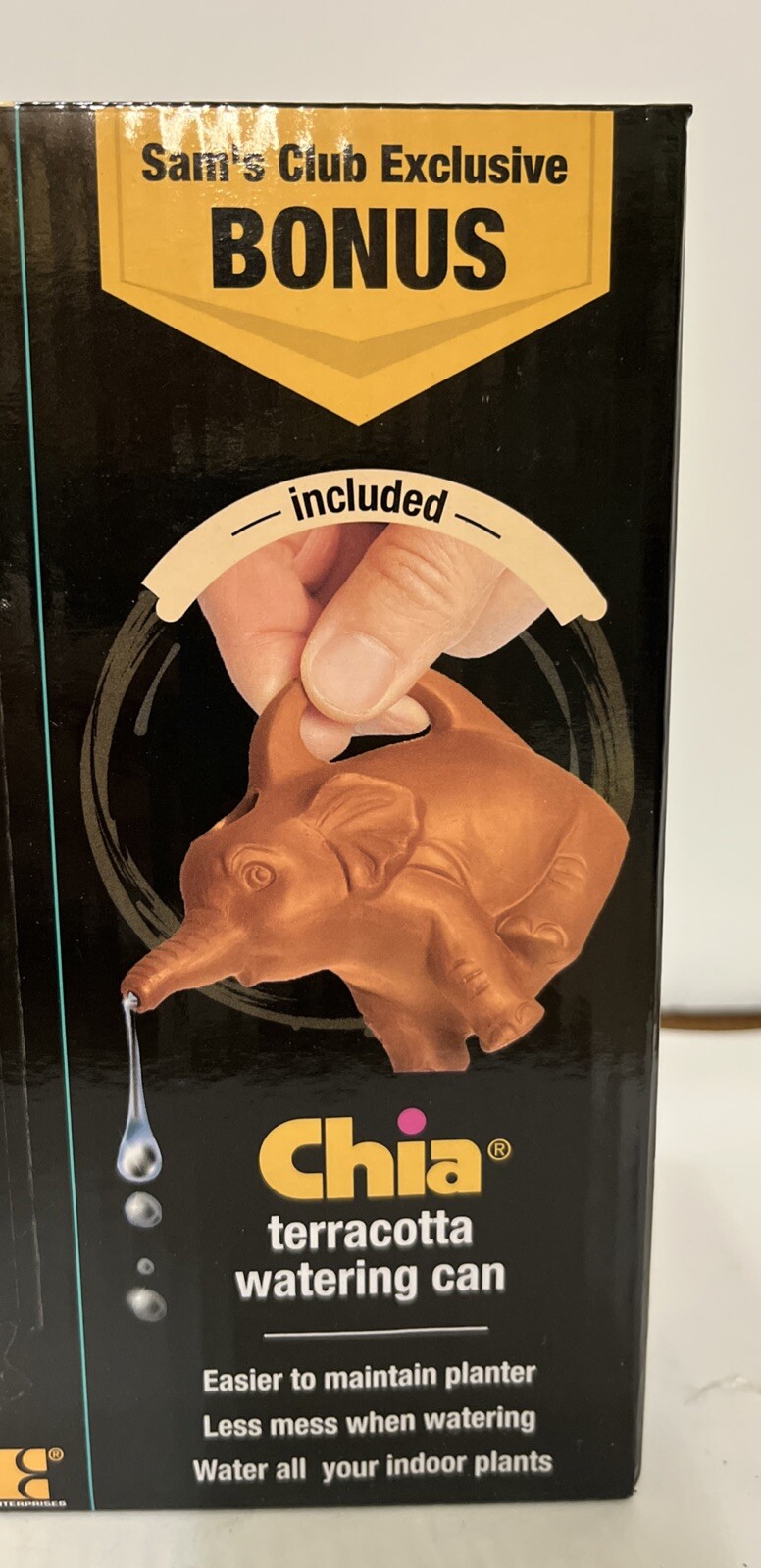 Chia Pet Handmade Decorative Planter with Watering Can - Jack Skellington