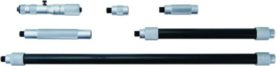 Mitutoyo 139-179 Tubular Vernier Inside Micrometer, Extension Pipe Type, 4-36''