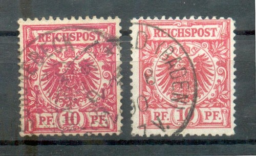 Dr-Krone/Eagle 47a, Ba Color! BPP Stamped (G3810