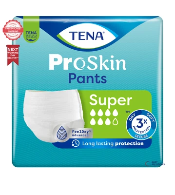 Pantalones TENA Super - Pequeños - Medianos - Grandes - Extra grandes - Imagen 1 de 4