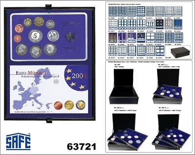 SAFE 63721 Nova deluxe Münztableaus LEFA DESIGN 2x102x163mm Für 2 EPALUX Etuis