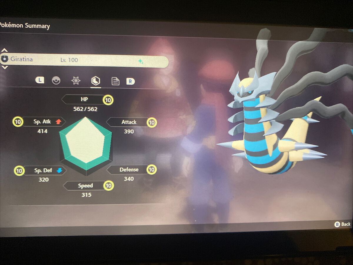 Pokemon Legends Arceus Shiny Giratina (Origin) Max Effort Fast