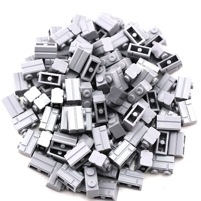 #ad #ad Brick Masonry 1X2 Light Bluish Gray X100 Compatible Parts amp; Pieces Stone Grey $13.94