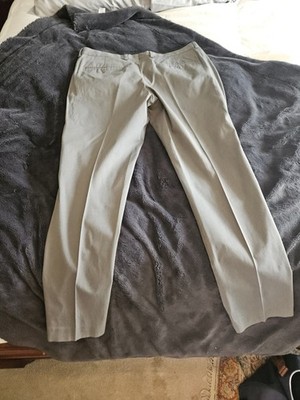 Express Producer Men's Gray Dress Pants 34x32 Cotton Blend Office Career