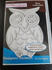 Anita Goodesign Designer Animali Mini Collezione Ricamo CD 14 Disegni