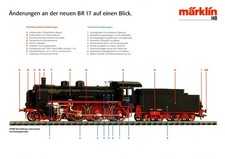 Märklin supplement changes to the new BR17 at a glance