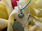 $298 Carolyn Pollack Sterling Silver Large  Turquoise  Southwestern  Necklace — photo 9