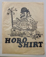 Original Vintage 1967 Hobo Shirt Iron On Transfer