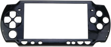 Black Faceplate Front Cover Case for PSP 1001 PSP 1000 Replacement Shell