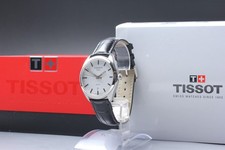 [Near MINT in BOX] TISSOT PR100 T101410 Quartz Men's Watch Leather Strap JAPAN