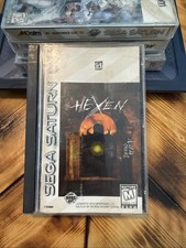 Hexen (Sega Saturn, 1997) CIB Complete In Box w Manual and Registration Card EXC