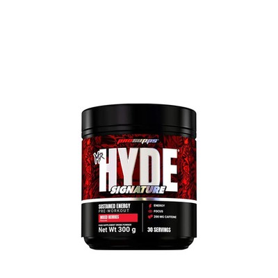 ProSupps Mr. HYDE Signature Mixed Berries 300g / 30 serv 06/27 + Samples