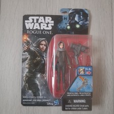 Star Wars Rogue One: Sergeant Jyn Erso (Jedha) 3.75 Inch Actionfigur Neu Neu in OVP