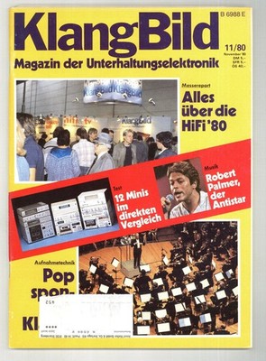 Klangbild 1980-11 Grundig MCF 600, Grundig MA 100,Philips AH 309,Robert Palmer