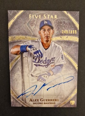 Alex Guerrero - 2014 Topps Five Star - FSA-AG - /499 - Auto - Dodgers