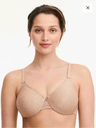 Chantelle C Magnifique Seamless Unlined Minimizer - Nude Sand Size 40D NWT