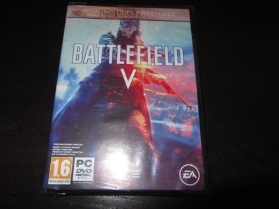 BATTLEFIELD V  PC DVD + INCLUDES FIRESTROM  NEW SEALED LAST ONE LEFT