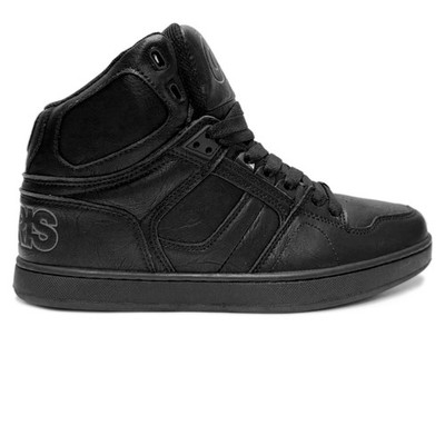 OSIRIS SCHUHE NYC 83 CLK SCHWARZ BLACK WRINKLE SNEAKER