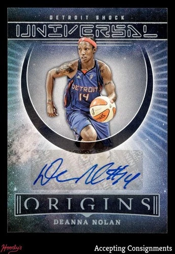 2023 Panini Origins WNBA Universal Autographs Deanna Nolan AUTO PISTONS