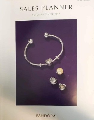 PANDORA | SALES PLANNER AUTUMN WINTER 2017  NEW  DEALER RETIRED CATALOG BOOK USA