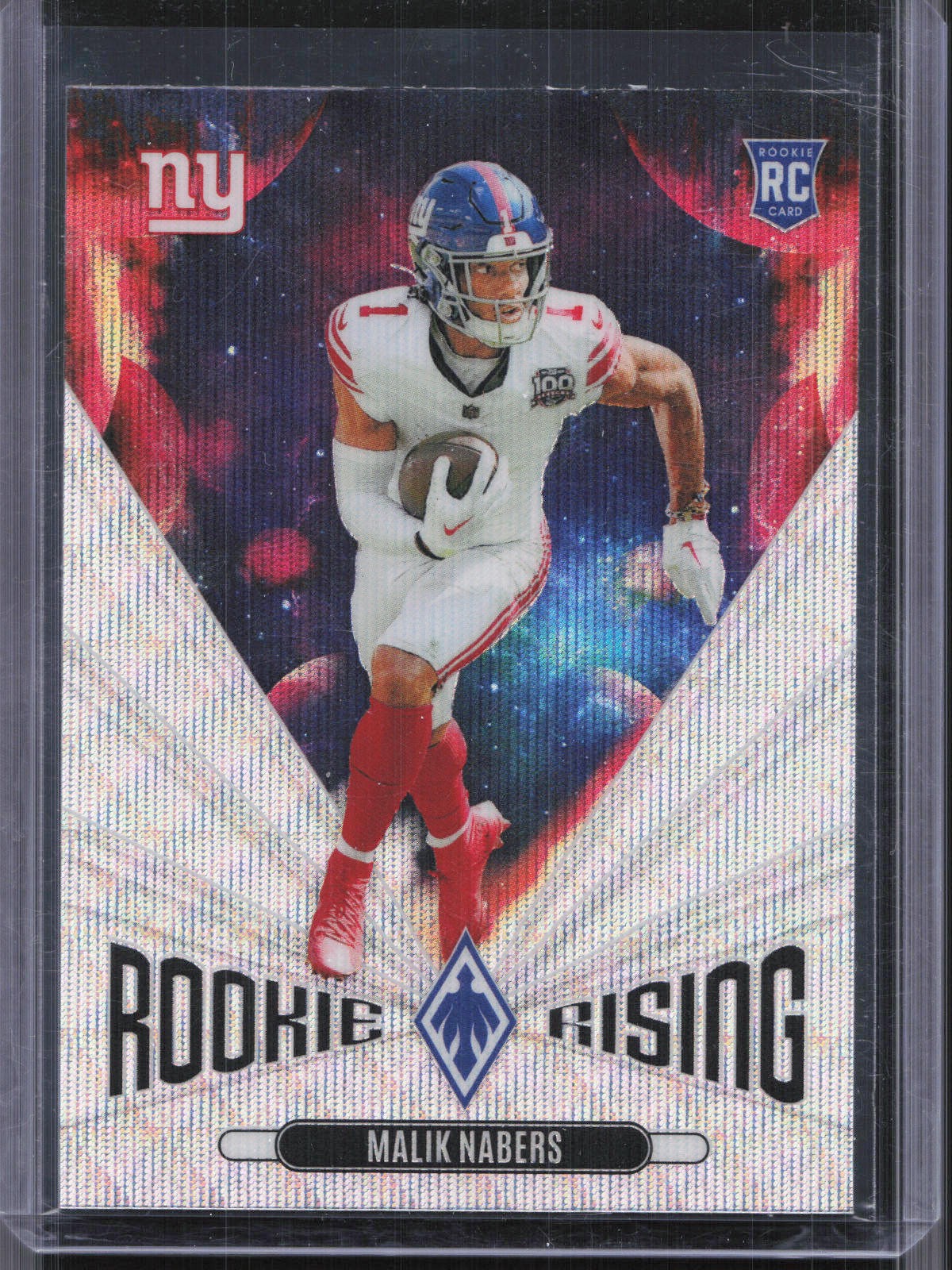 2024 Panini Phoenix #RR-MNS Malik Nabers Rookie Rising Wave